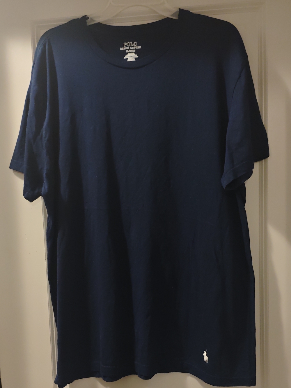 Polo by Ralph Lauren Navy Short Sleeve Crew T-Shirt with Pony